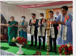 Launched VHSND by Hon'ble Health Minister at Sanjenbam Khunou, IE dist on 18th May, 2022