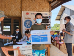 COVID Vaccination sessions conducted at Tamenglong and Kamjong in partnerships with Zeliangrong Baptist Association and Health department by CASA