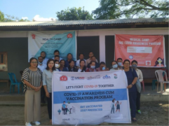 COVID Vaccination sessions conducted at Tamenglong and Kamjong in partnerships with Zeliangrong Baptist Association and Health department by CASA.