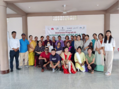 Awareness program on Routine Immunization and IMI 5.0 at Sagolband, Imphal West District, conducted by M-Rite in partnerships with CASA and Health Department, chaired by Dr. Ksh. Memcha Devi, State Im