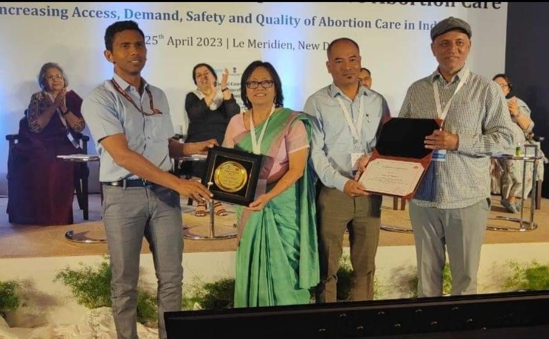 Award of excellence in overall performance (Rank III) for Comprehensive Abortion Care in the country