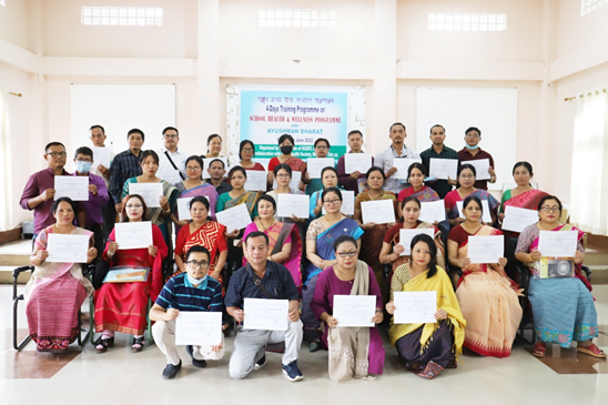 Photo Capacity Building of School Teachers at SCERT, Imphal for Imphal West & Imphal East Districts