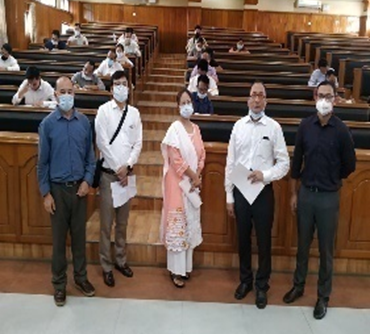 photo for CBT conducted at JNIMS on June 22